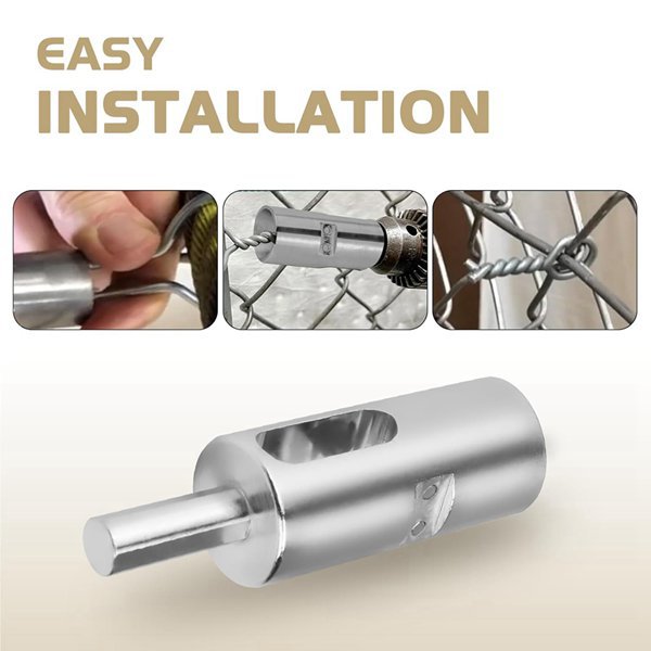 Drill-Powered Wire Twister Tool – Fast & Effortless Fence Wire Tying