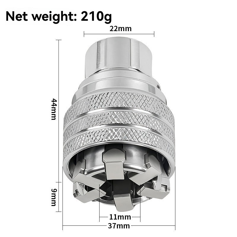 Multi-Function Universal Socket Wrench Tool - Universal Maintenance Tool, Adjustable Universal Socket Wrench, Universal Socket Tool for 3/8" Drive Ratchet Torque Wrench & Power Drill