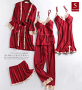 💖Limited Sale 49% OFF💖5 Piece Ice Silk Pajamas