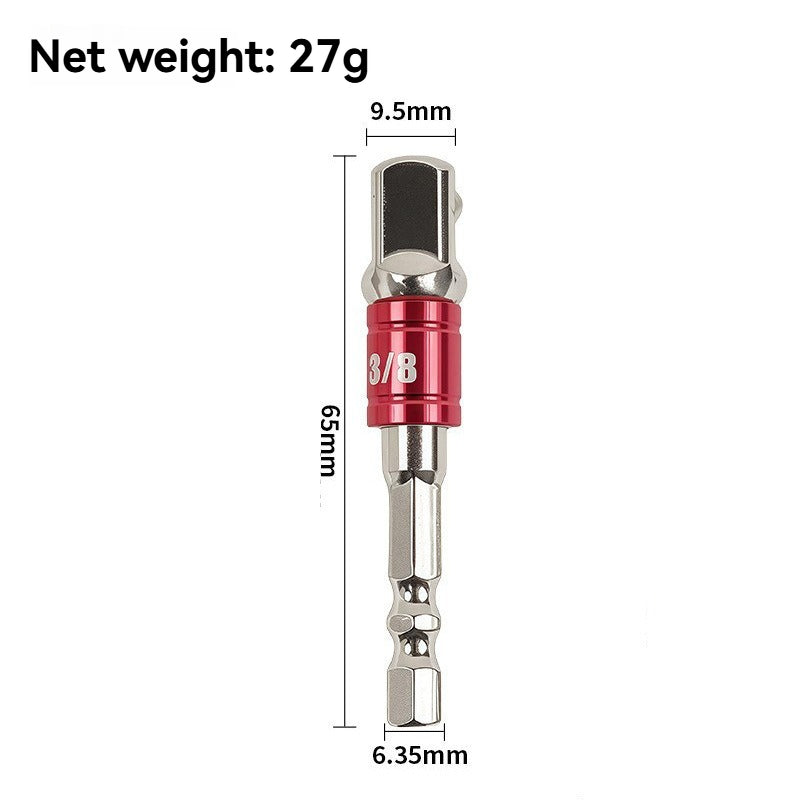Multi-Function Universal Socket Wrench Tool - Universal Maintenance Tool, Adjustable Universal Socket Wrench, Universal Socket Tool for 3/8" Drive Ratchet Torque Wrench & Power Drill
