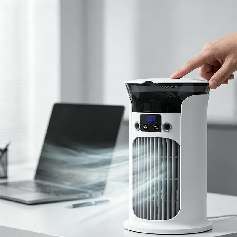 🔥Limited Time Promotion 🔥3-in-1 Desktop Air Cooler Fan