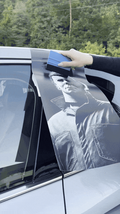 Car pillar wrapping – High-quality vinyl sticker for the B-pillar, precisely fitting, matte or glossy