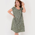 🎁✨2025 New Boho Vintage Casual T-Shirt Dress💃