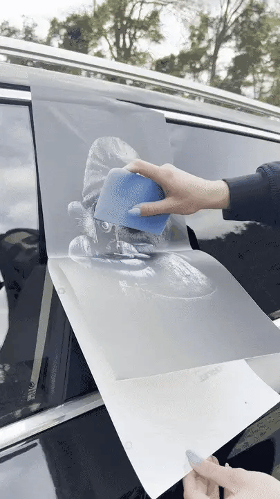 Car pillar wrapping – High-quality vinyl sticker for the B-pillar, precisely fitting, matte or glossy
