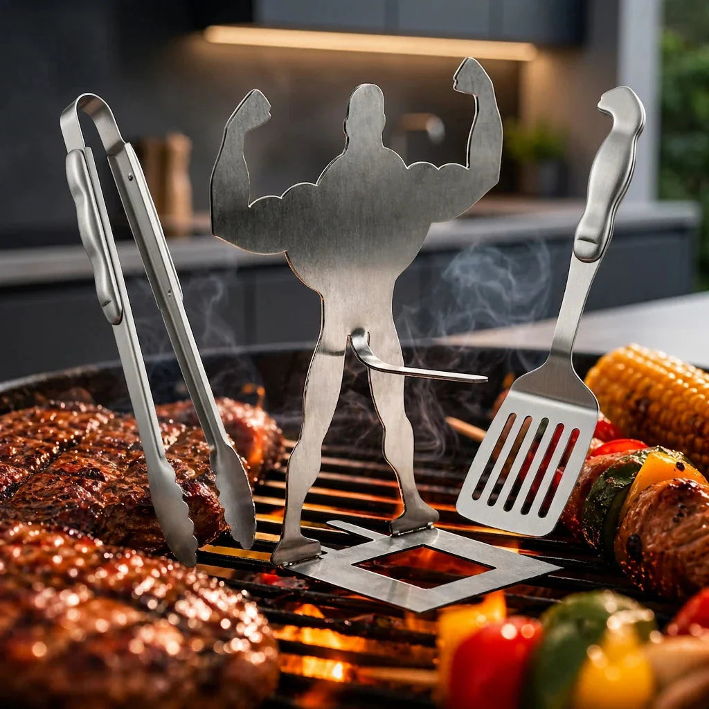 Grill Guy🍖 – Funny Sausage Holder