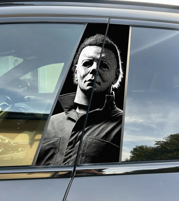 Car pillar wrapping – High-quality vinyl sticker for the B-pillar, precisely fitting, matte or glossy