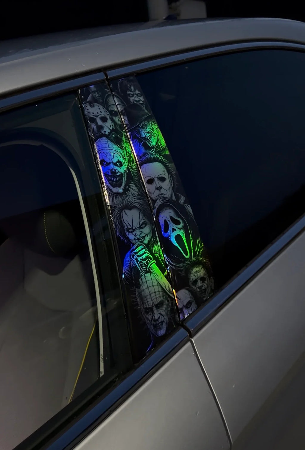 Car pillar wrapping – High-quality vinyl sticker for the B-pillar, precisely fitting, matte or glossy