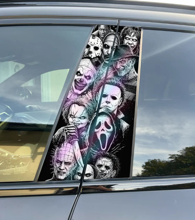 Car pillar wrapping – High-quality vinyl sticker for the B-pillar, precisely fitting, matte or glossy