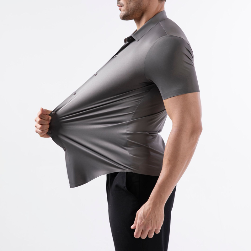 🔥Hot Sale 49% Off🔥Men's Short Sleeve 4-Way Stretch Shirt