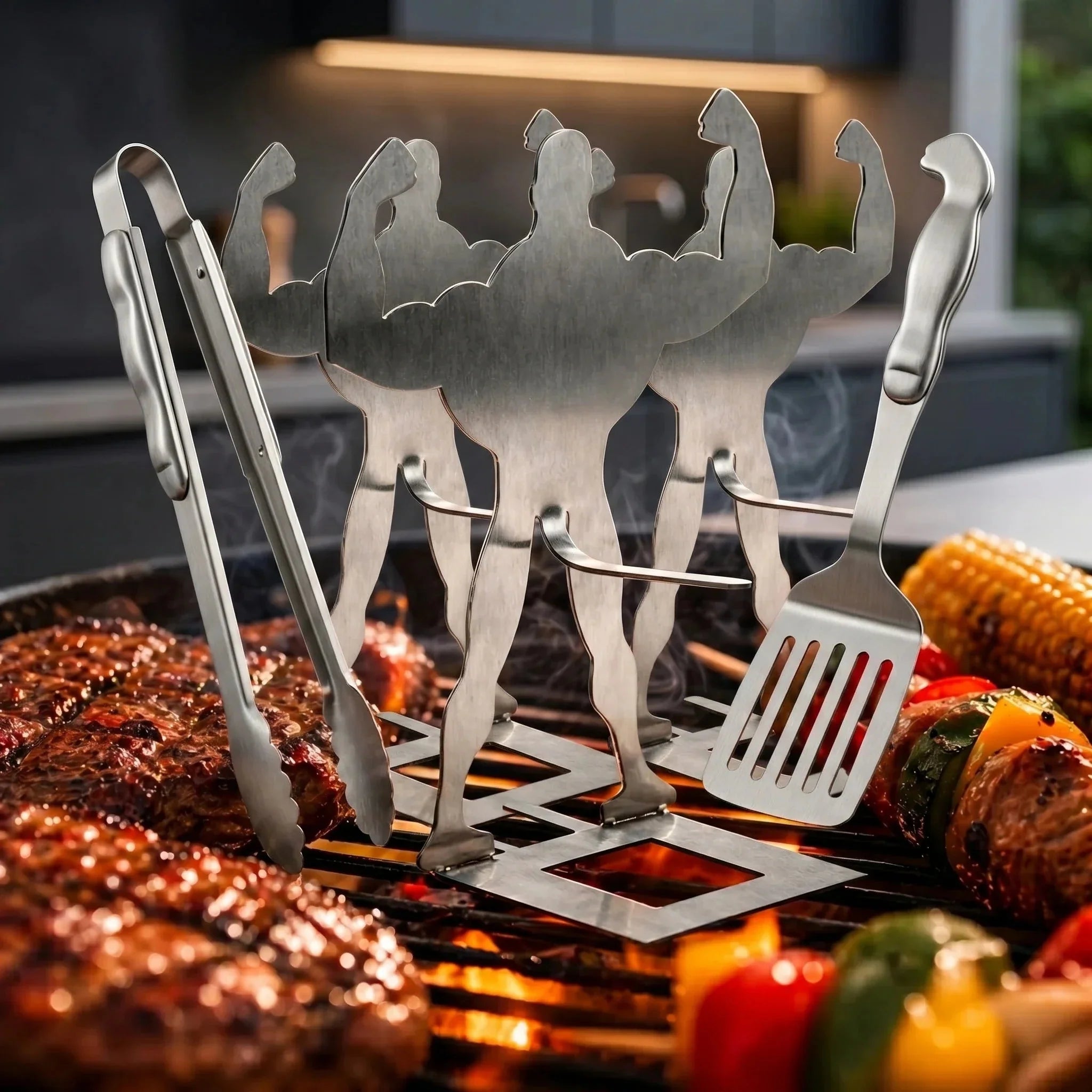 Grill Guy🍖 – Funny Sausage Holder