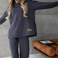 🎄Women's Casual Tracksuit Set with Oversized Trousers