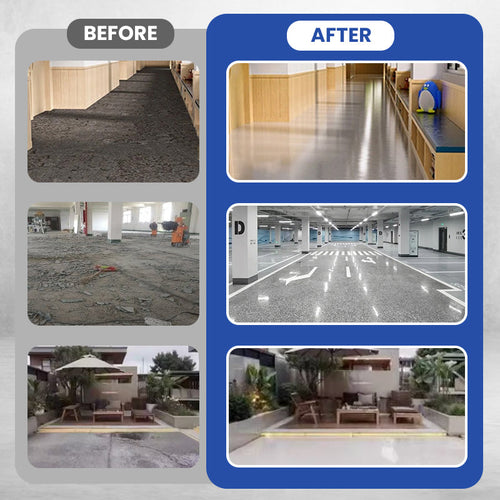 High-Gloss Marble Finish Epoxy Floor Coating