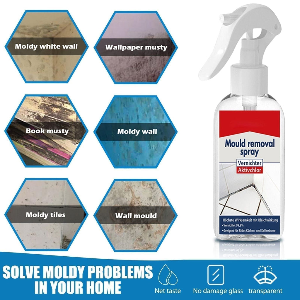 🦠 BUY 2 GET 1 FREE | All-Purpose Mildew Removal Spray for Bathroom, Walls & Tiles