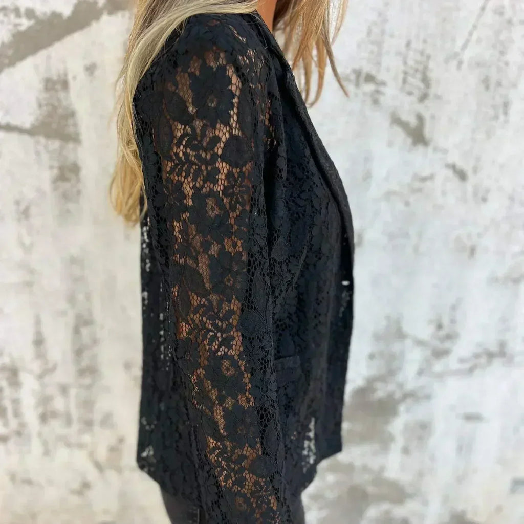 🔥 Hot Sale 49%OFF🔥All-Over Lace Mesh Blazer