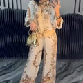 💕Limited Sale 49% OFF💕Women’s Elegant Zip-Up Two-Piece Set