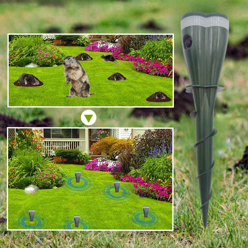 🐭50K+ SOLD!🌱40% OFF! 🚫Waterproof Solar Mole Deterrent