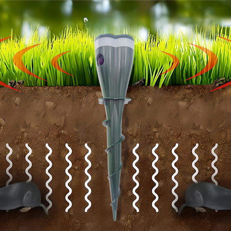 🐭50K+ SOLD!🌱40% OFF! 🚫Waterproof Solar Mole Deterrent