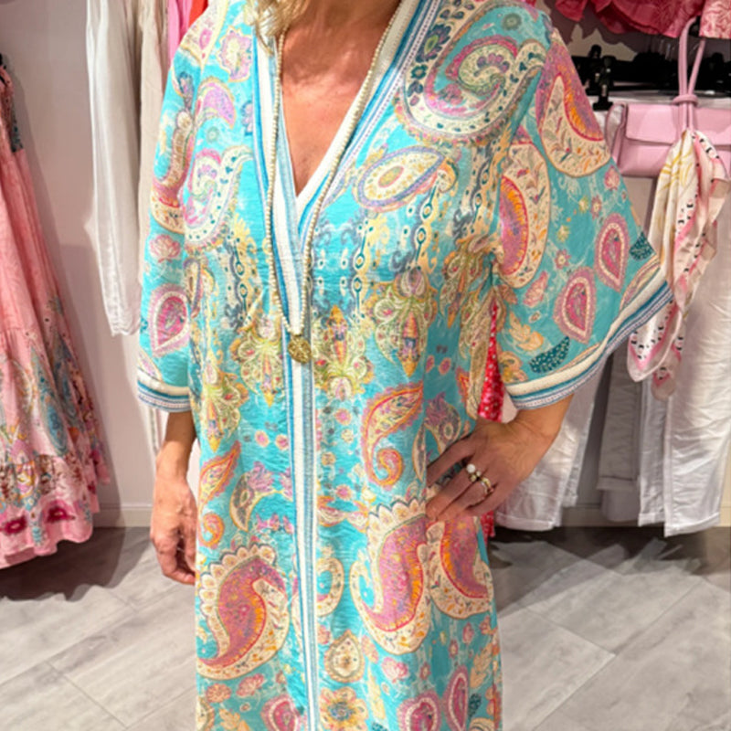 🌺Hot Sale 49% OFF🌺Women’s Comfortable Loose-Fit Print Dress👗