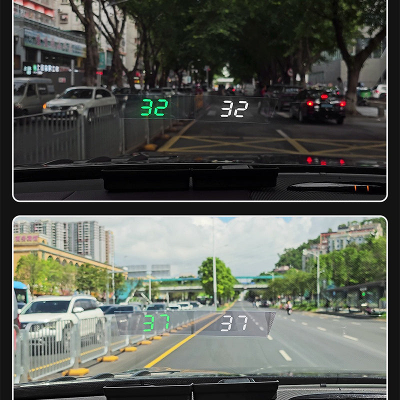 HUD Vehicle GPS Digital Speedometer