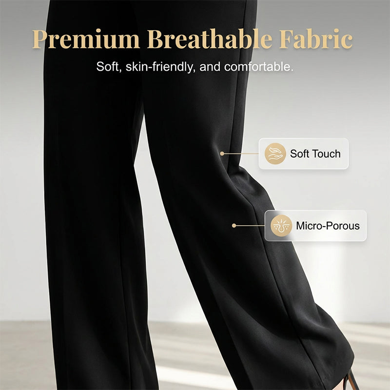 🖤40% OFF! 👖 Women’s High-Waist Wide-Leg Pants – Chic & Breezy Style🔥