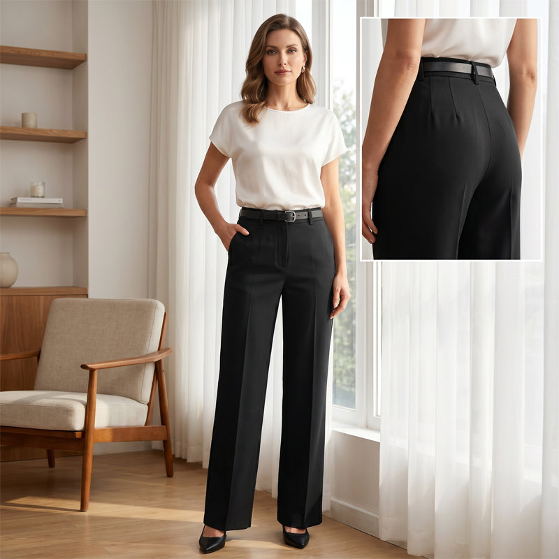 🖤40% OFF! 👖 Women’s High-Waist Wide-Leg Pants – Chic & Breezy Style🔥