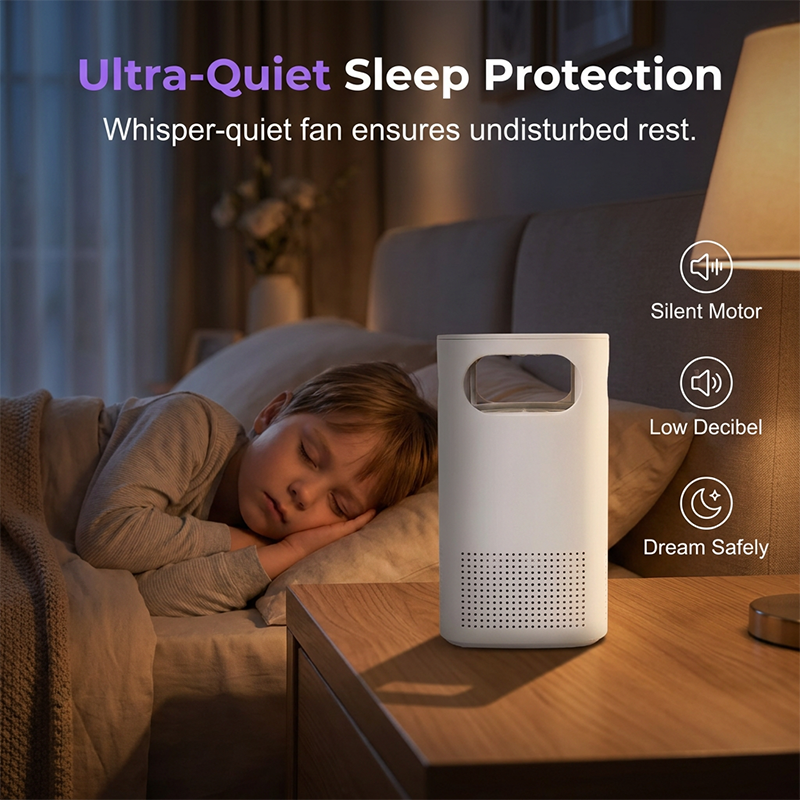 🦟 50% OFF USB LED Mosquito Killer Lamp | Quiet UV Bug Trap for Home & Bedroom