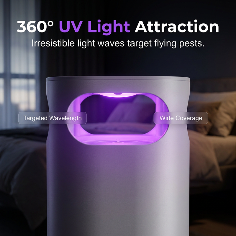 🦟 50% OFF USB LED Mosquito Killer Lamp | Quiet UV Bug Trap for Home & Bedroom