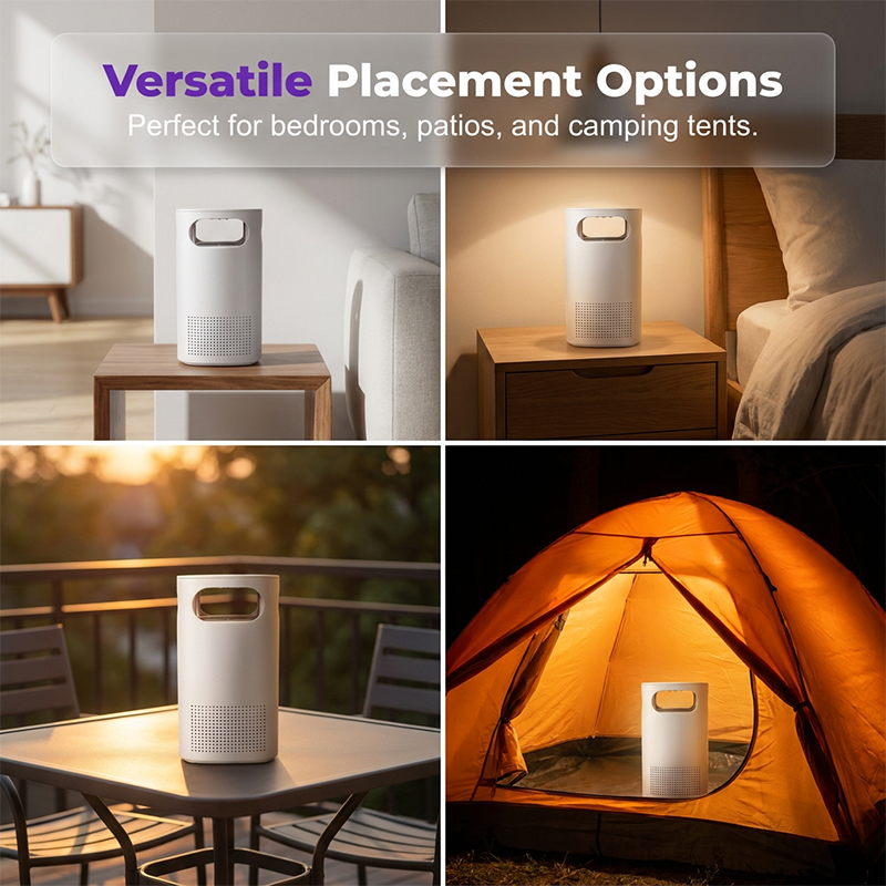 🦟 50% OFF USB LED Mosquito Killer Lamp | Quiet UV Bug Trap for Home & Bedroom