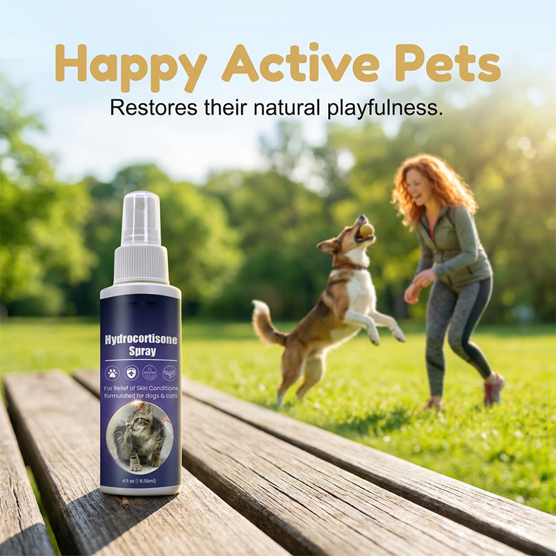 🐶 50% OFF Natural Flea & Tick Spray for Dogs & Cats | Gentle Itch Relief & Skin Care