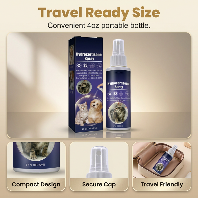 🐶 50% OFF Natural Flea & Tick Spray for Dogs & Cats | Gentle Itch Relief & Skin Care