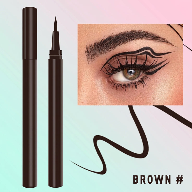 🥳2026 HOT SALE🥳💞50K+ SOLD!👁️💧 BUY 1 GET 1 FREE! Waterproof Liquid Eyeliner – Ultra‑fine tip, fast‑drying, 12H wear. No smudge, no fade. Gentle on eyes. 🖌️✨