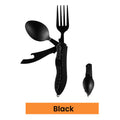 🍴 LIMITED-TIME 50% OFF! ✨ 4-in-1 Folding Tableware Set – Compact, Stainless Steel, Multi-Tool ⛰️